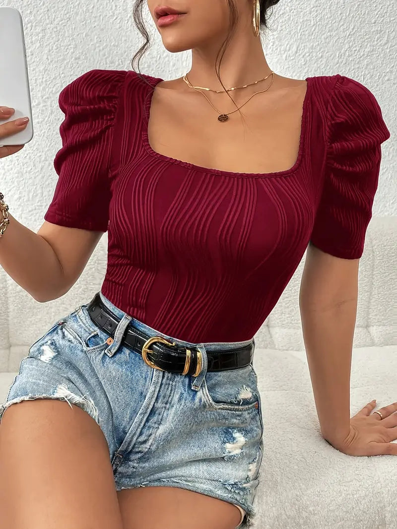 Strick T-Shirt