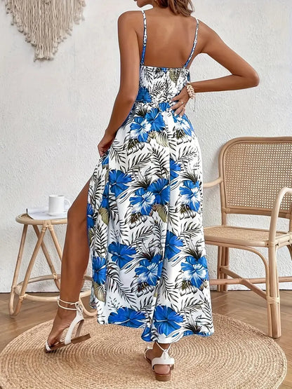 Ärmelloses Spaghetti-Träger Kleid
