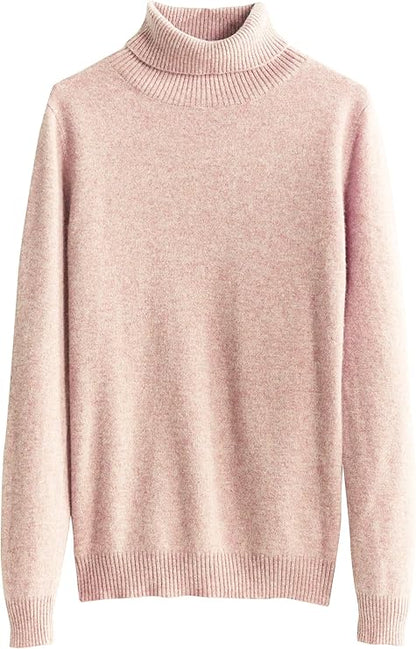 Damen Strickpullover mit Rollkragen