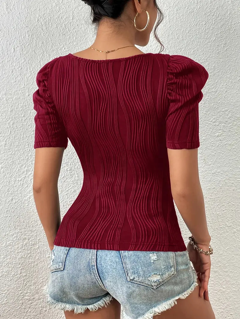 Strick T-Shirt