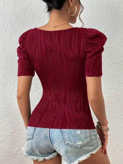 Strick T-Shirt